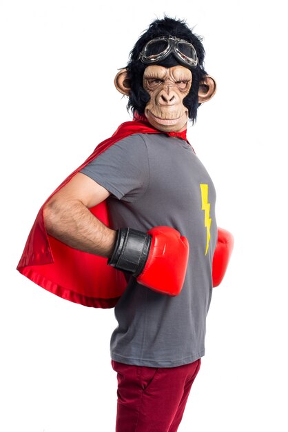 Superhero monkey man