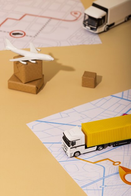 Supply chain representation still life