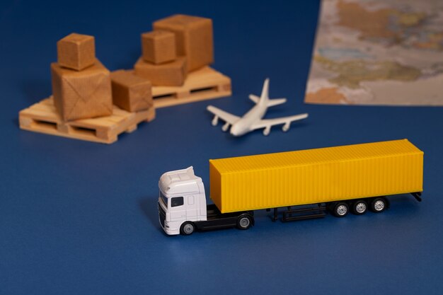 Supply chain representation still life