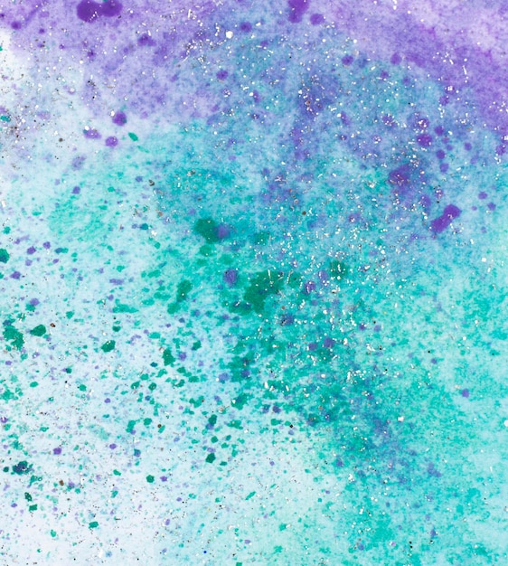 Surface with abstract watercolor paint