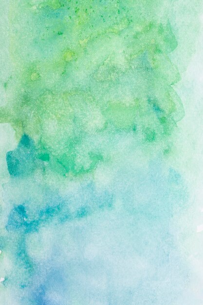 Surface with artistic watercolor paint