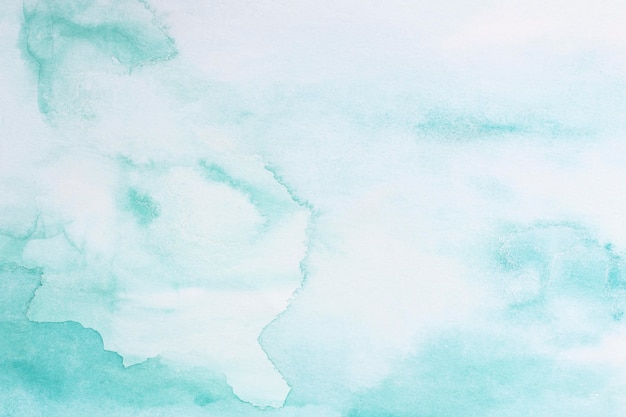 Surface with expressive watercolor paint