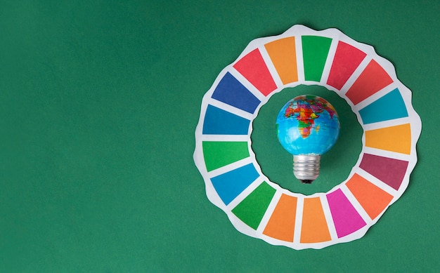 Free photo sustainable development goals still life