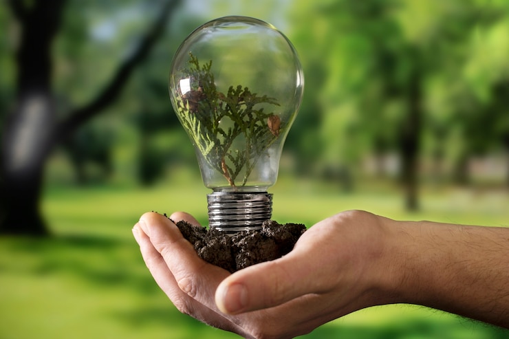 Free Photo sustainable development goals still life