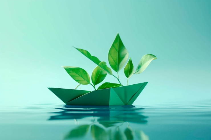 Free Photo sustainable travel concept