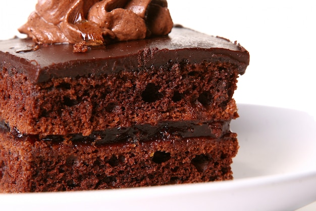 Sweet chocolate cake