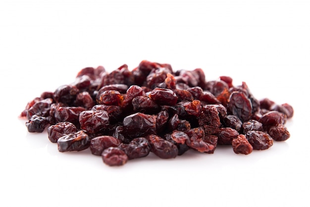 Sweet dehydrated red blueberry