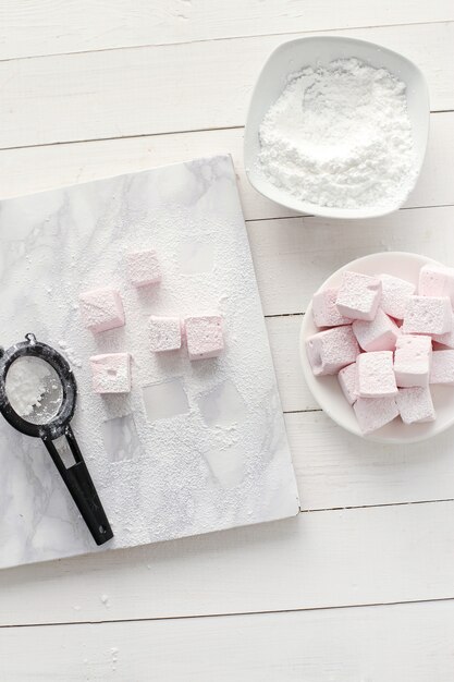 Sweet marshmallows