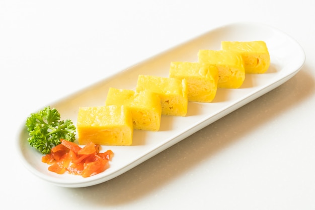 Sweet omelet tamago