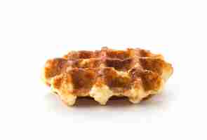 Free photo sweet waffle