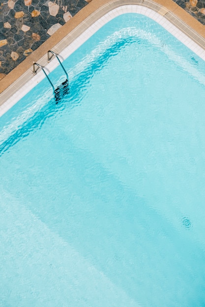 swimming pool top view