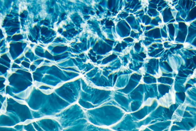 Swimming pool water textured background