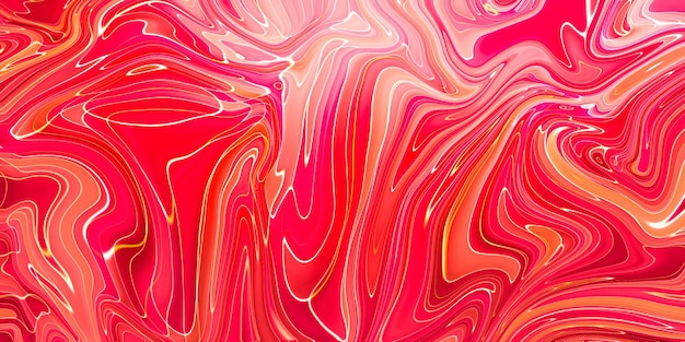 Swirls of marble or the ripples of agate Liquid marble texture with pink colors Abstract painting background for wallpapers posters cards invitations websites Fluid art