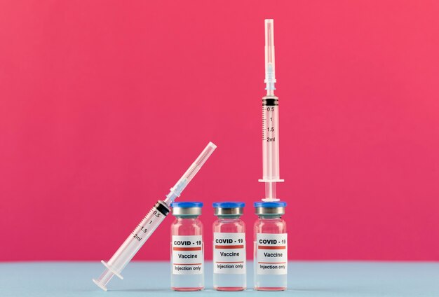 Syringes and vials assortment