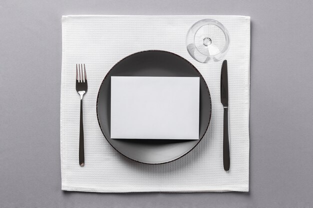 table etiquette and dressing top view