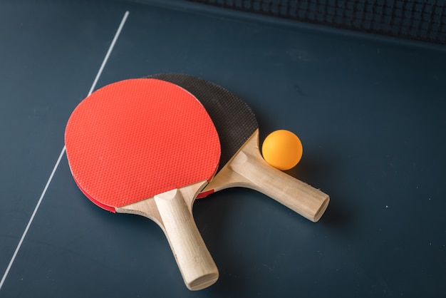 Table tennis or ping pong