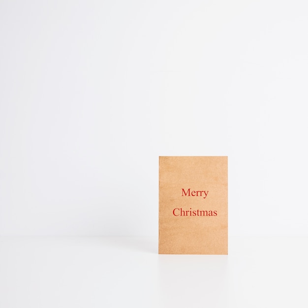メリークリスマスの碑文のタブレット