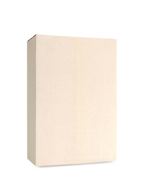 Tall white box