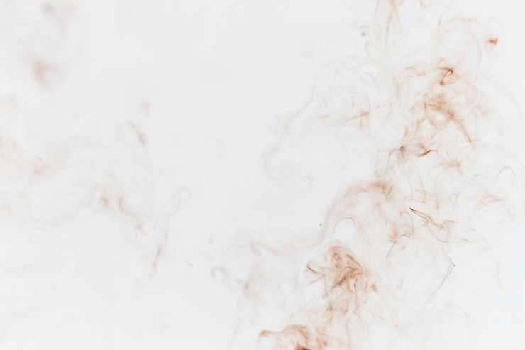 Free Photo tan smoke on white background