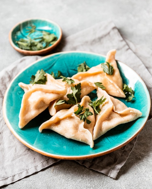 Free photo tasty jewish meal on plate