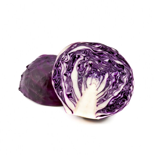 おいしい自然紫色の健康なベジタリアン