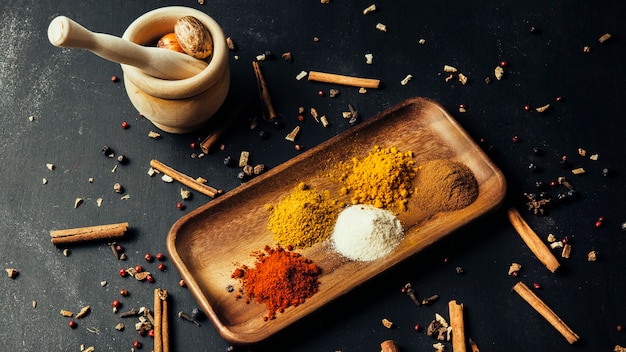 Tasty oriental spices