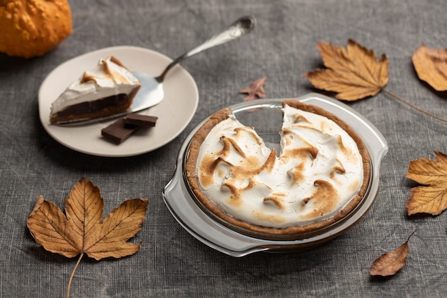 Free photo tasty s'mores dessert on table arrangement