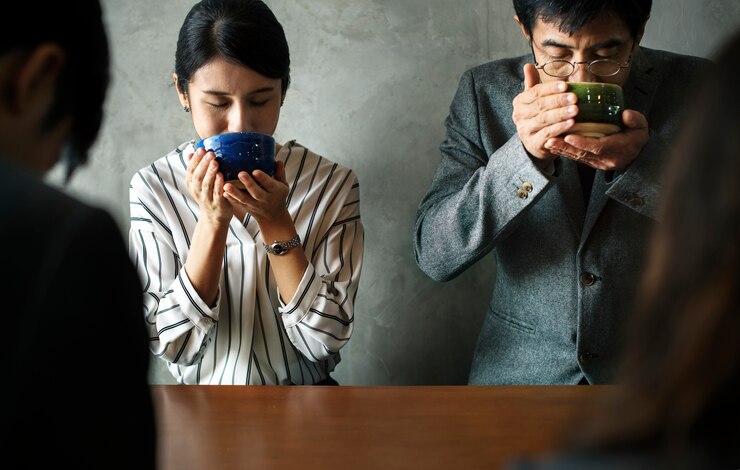 무료 Photo 다도 일본 문화