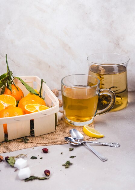 Tea still life