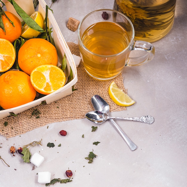 Tea still life