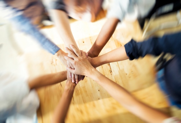 Foto gratuita concetti di lavoro di squadra