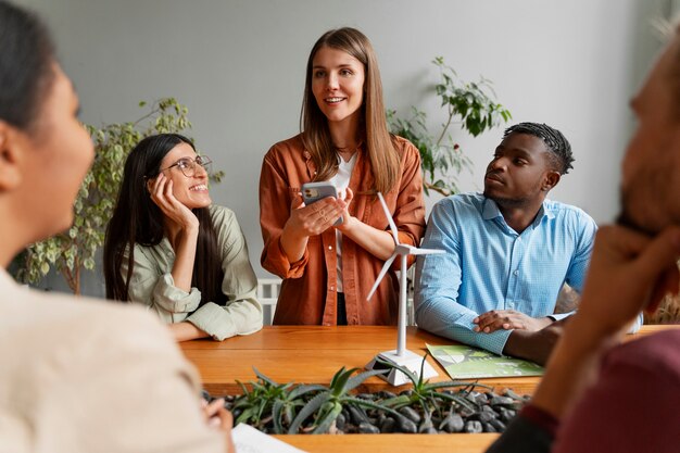 Tech people trying to achieve ambitious sustainability goals