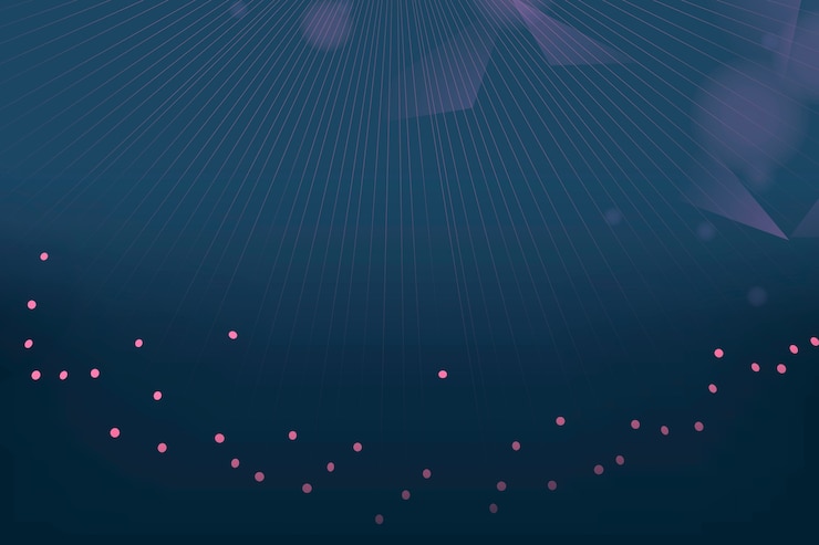 Free Photo technology abstract background with particle lines