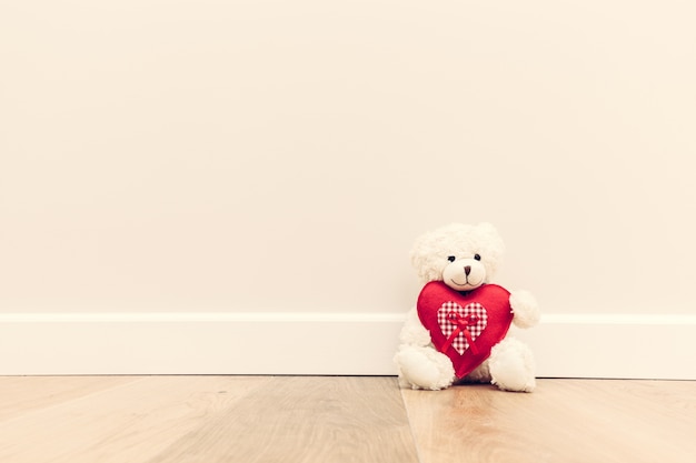 Teddy bear with heart