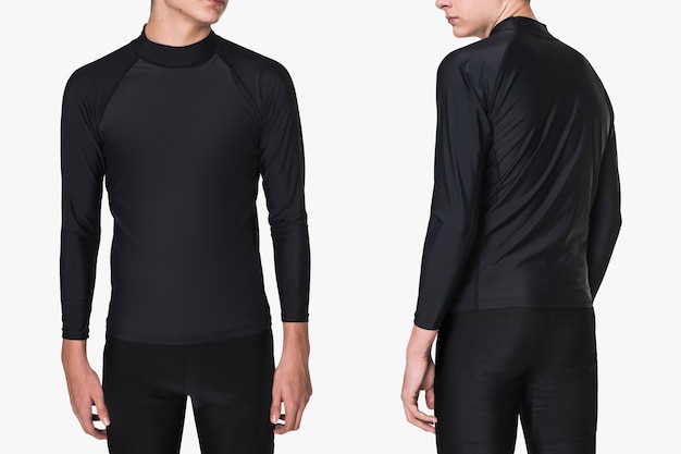 Black Long Sleeve Shirt Images - Free Download on Freepik