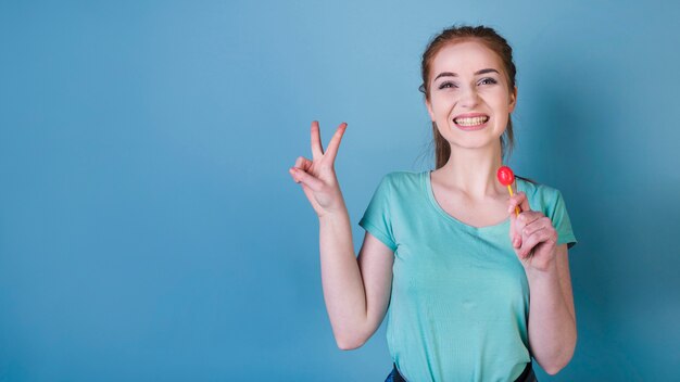 10代の少女のライフスタイルのコンセプト