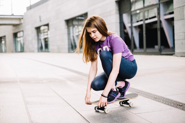 Подростковая регулировка скейтборда