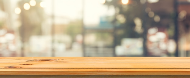 Template defocused wooden empty food