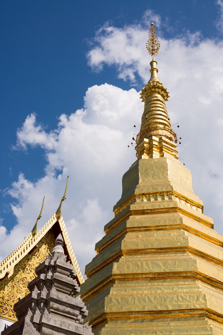無料Photo phrae、タイの寺院。