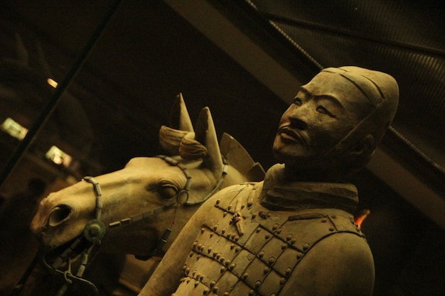 Free photo terracotta soldiers