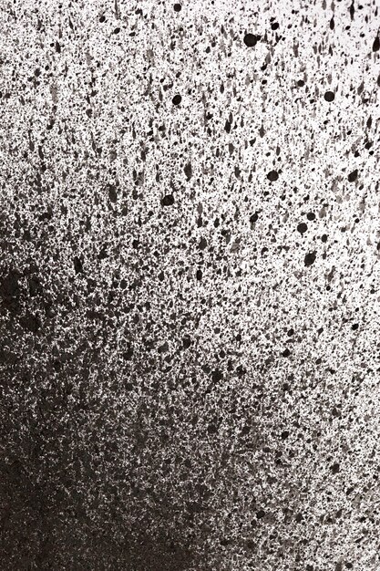 Texture of black paint with splashes