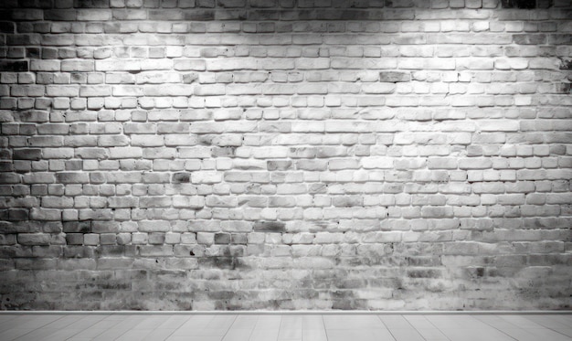 Free photo texture brick wall it can be used as a background brick texture with scratches and cracksai generati