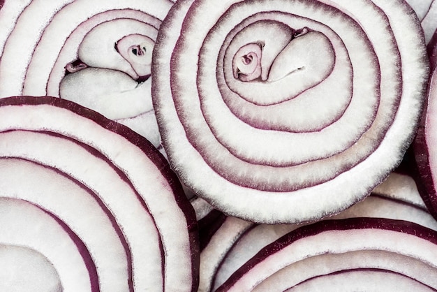 Текстура крупным планом на вкусной пищевой композиции