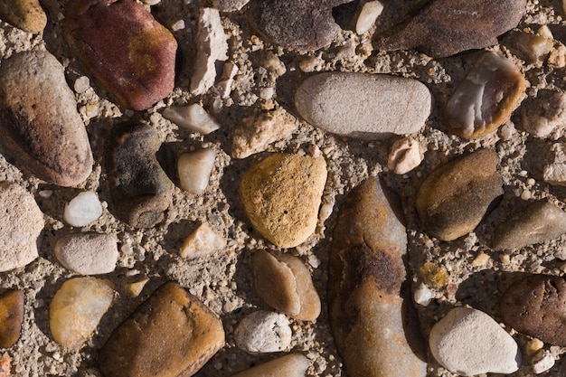 Texture of close up stones