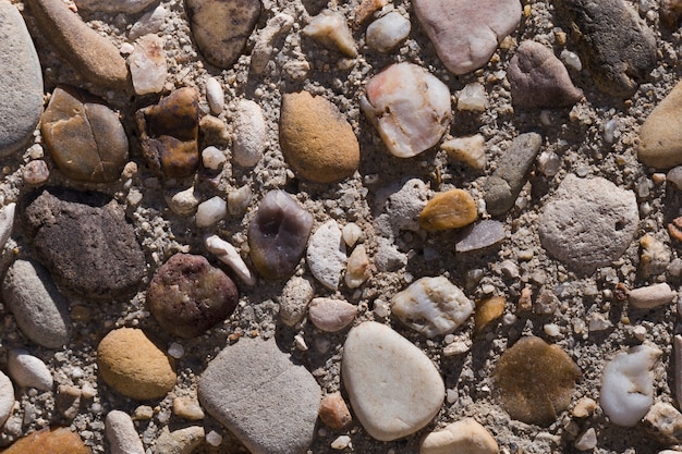 Texture of close up stones