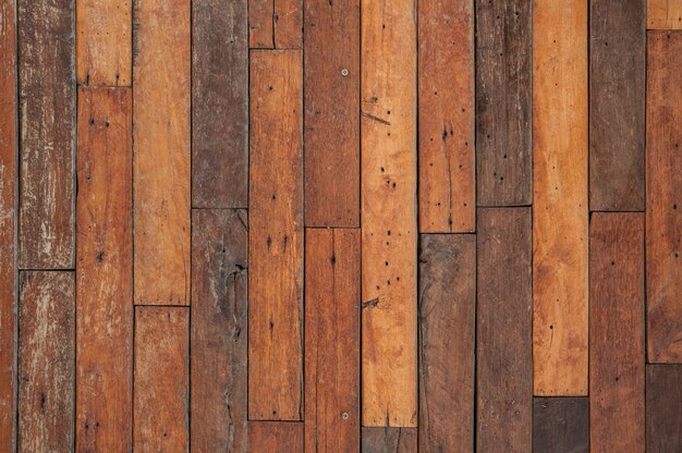 Texture of dark wooden planks