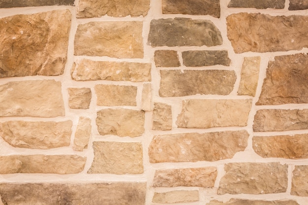 Free photo texture of stone blocks wall