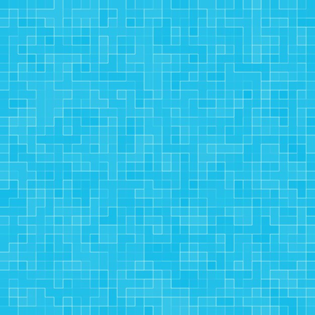 Texture Swimming pool Mosaic tile background. Wallpaper, banner, backdrop.