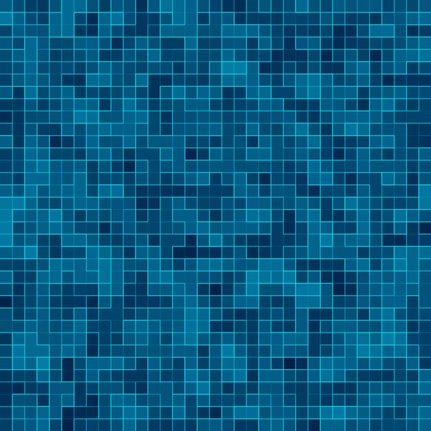 Texture Swimming pool Mosaic tile background. Wallpaper, banner, backdrop.