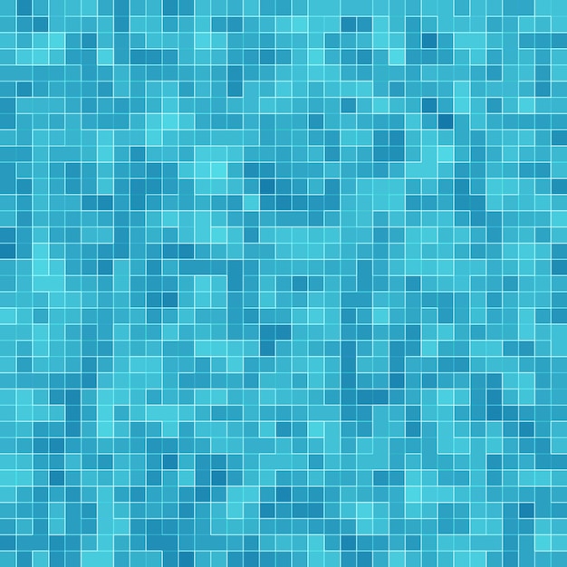 Texture Swimming pool Mosaic tile background. Wallpaper, banner, backdrop.